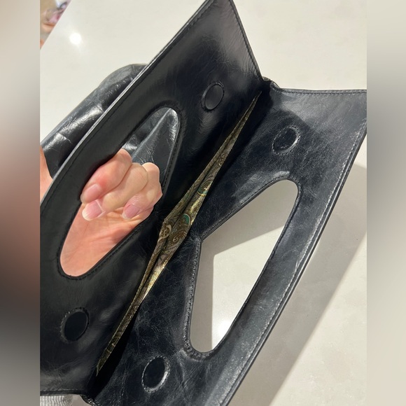 HOBO International Black Leather Handbag - Picture 7 of 11